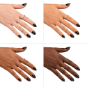 Vernis Semilac nº31 (Black diamond) | MaterielEsthetique.fr