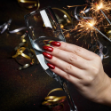 Vernis Semilac nº318 Burgundy Red Glitter | MaterielEsthetique.fr
