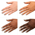 Vernis Semilac nº105 (Stylish gray) | MaterielEsthetique.fr