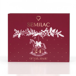 Semilac Calendrier de l'Avent 2026 · Vernis Semi-permanent