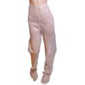 Pantalon pressothérapie confortable en textile TNT