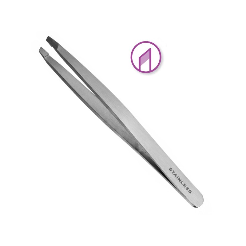 Pinza inox punta oblicua | Distribuidor oficial de Pollié