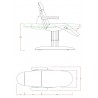 Electric beauty bed Vome (3 motors) | Official distributor of WEELK...