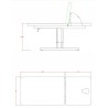 Electric beauty bed Trapp (2 motors) | Official distributor of WEEL...