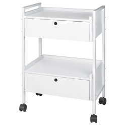 Guéridon avec espace de rangement pratique
