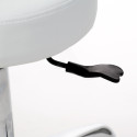 Tabouret Saturne avec assise en PU et hauteur réglable