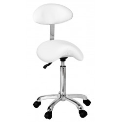 Hydraulic stool with backrest Uranus+ | Official distributor of WEE...