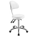Tabouret Rhoda avec dossier - Côté droit
