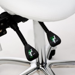 Hydraulic stool with backrest Koren | Official distributor of WEELK...