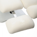 Fauteuil Alysa en position de pédicure, ergonomie optimale