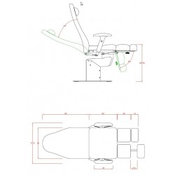 Electric podiatry chair Extens (1 motor) | Official distributor of ...