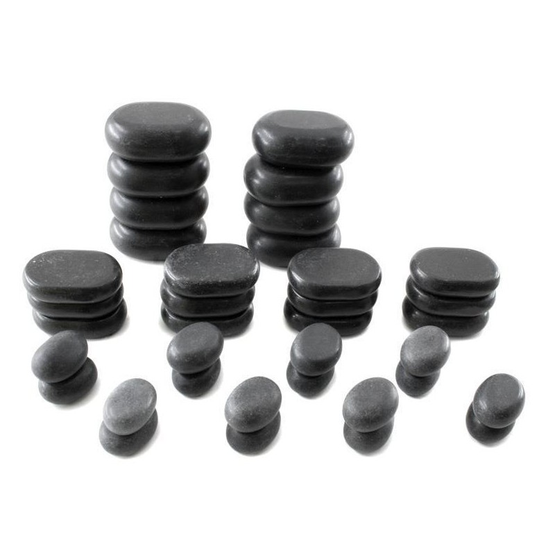 Basalt hot stones 36 u. Official distributor of WEELKO. Special p...