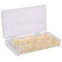 Coffret de 500 capsules, tailles de 0-9 pour manucure professionnelle