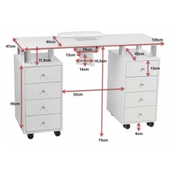 Mesa manicura Distal, WEELKO