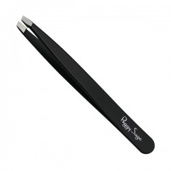Pinza depilar profesional oblicua