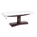 Vue latérale de la table de soins Trapp