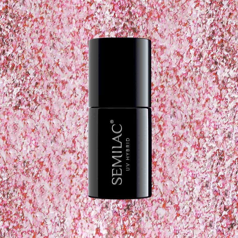 Semilac nº295 (Peach Pink Shimmer)