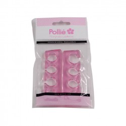 Pair of silicone toe separators