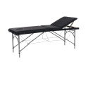 Table pliante en aluminium avec dossier réglable pour un soutien optimal