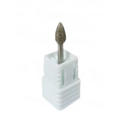 Fresa diamante cilíndrica forma pera | Pollié | MaterialEstetica.com
