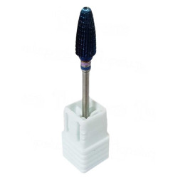 Embout bleu piriforme | Fournisseur spécialisé de manucure et de pé...