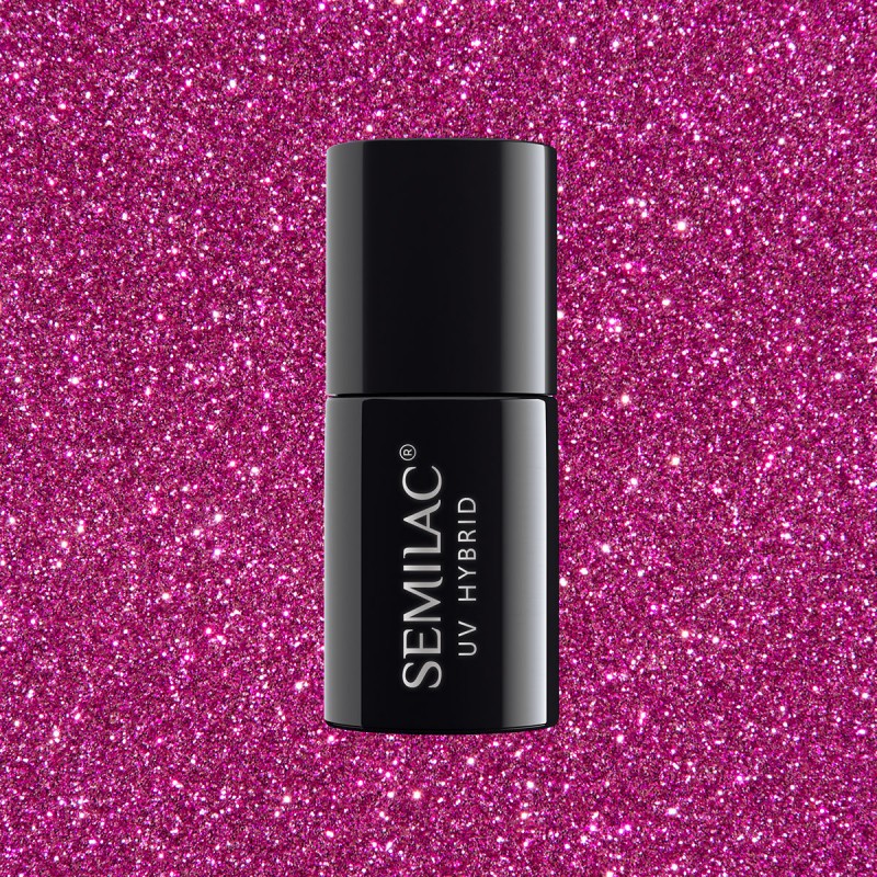 Esmalte Semilac nº258 (Platinum - Intense Pink) Esmalte Semilac nº258 (Platinum - Intense Pink)