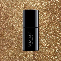 Semilac nº339 Gold Glitter