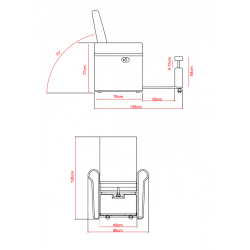 Podiatry chair Pira | Official distributor of WEELKO. Special price...