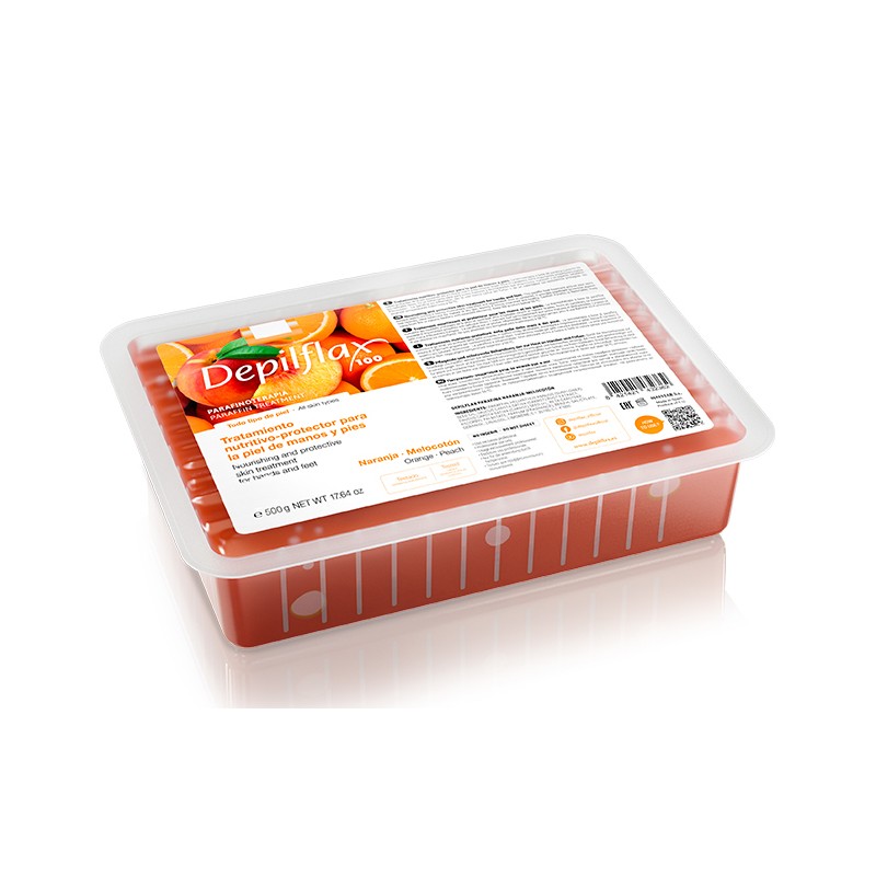Parafina Naranja - Melocotón 500 gr. | Depilflax | MaterialEstetica... Parafina Naranja - Melocotón 500 gr. | Depilflax | MaterialEstetica...
