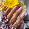 Semilac T14 Top No Wipe Blinking Violet & Rose Flakes 7ml | Officia...