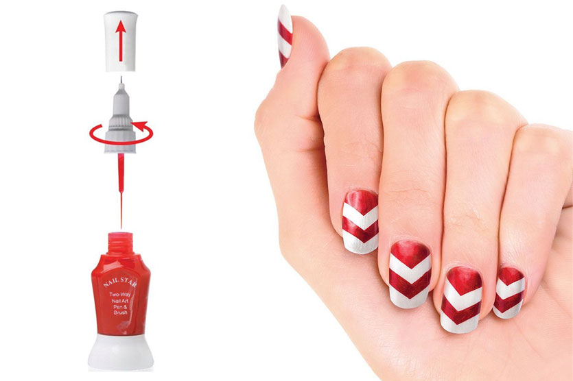 Manicura navideña, nail art para estas fiestas